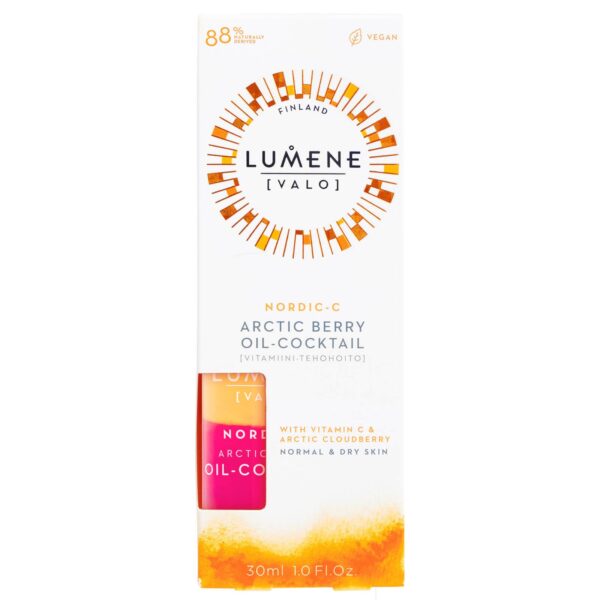 Lumene Nordic C [VALO] Arctic Berry Oil-Cocktail 30ml — изображение 2