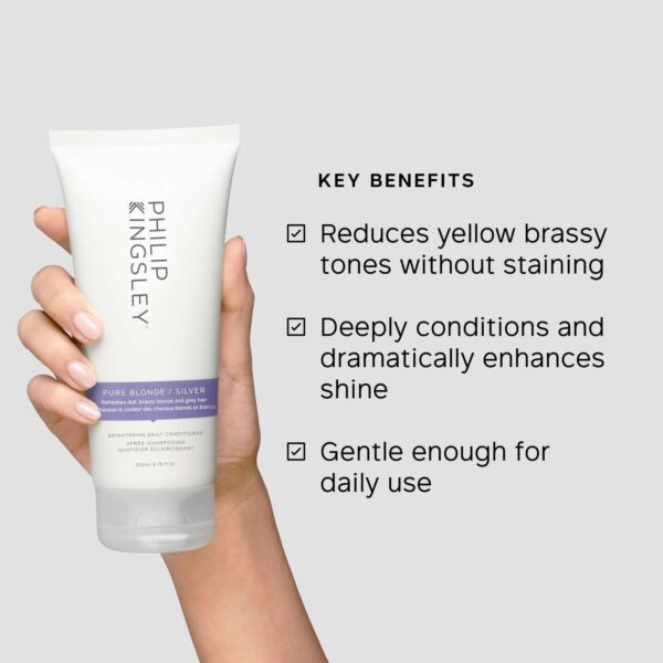 Philip Kingsley Conditioner Pure Blonde/ Silver Daily 200ml — изображение 3