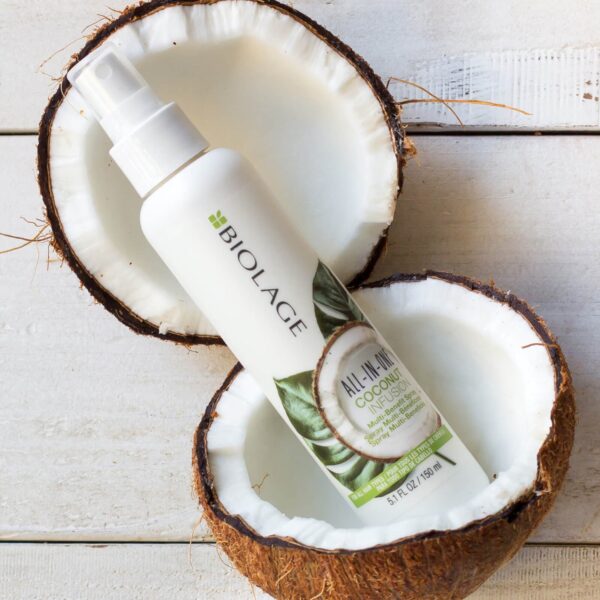 Biolage Styling All-In-One Coconut Infusion Multi-Tasking Leave-In Spray for All Hair Types 150ml — изображение 2