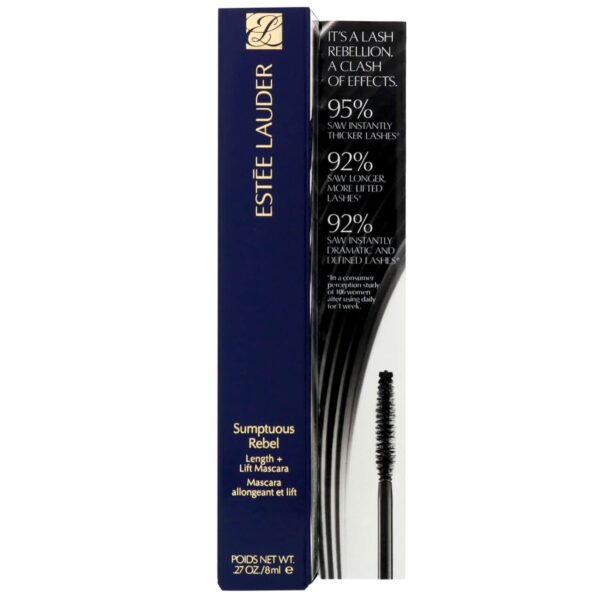 Estée Lauder Sumptuous Rebel Length + Lift Mascara Black 8ml — изображение 2