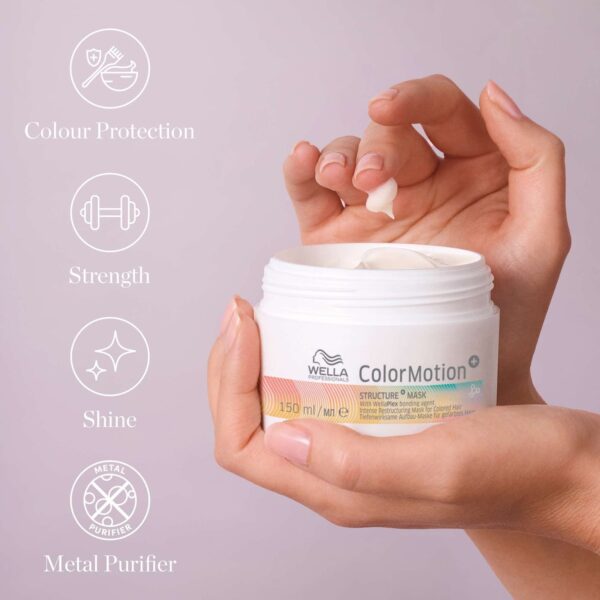 Wella Color Motion+ Structure+ Mask with Wellaplex Bonding Agent 150ml — изображение 5