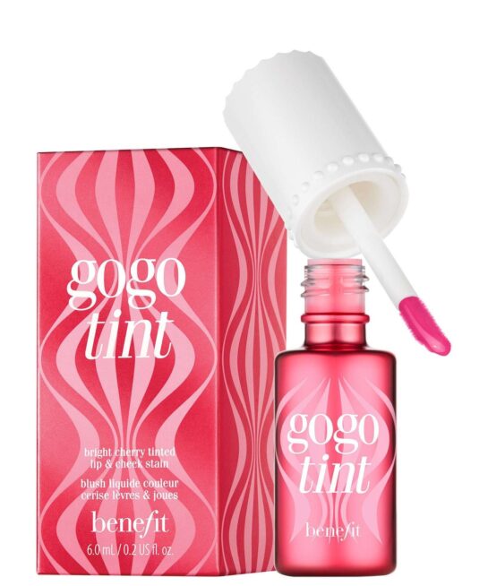 benefit Tinted Lip & Cheek Stain Gogo Tint Bright Cherry 6ml