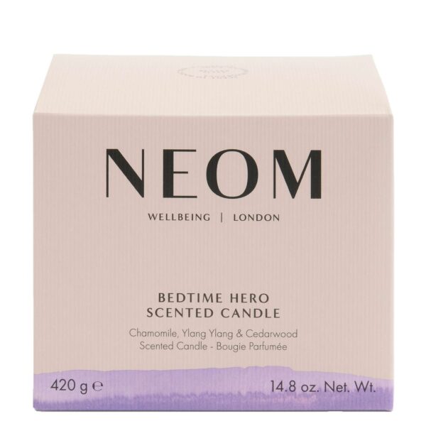Neom Wellbeing London Scent To Sleep - Bedtime Hero 3 Wick Candle (3 Wick) 420g — изображение 2