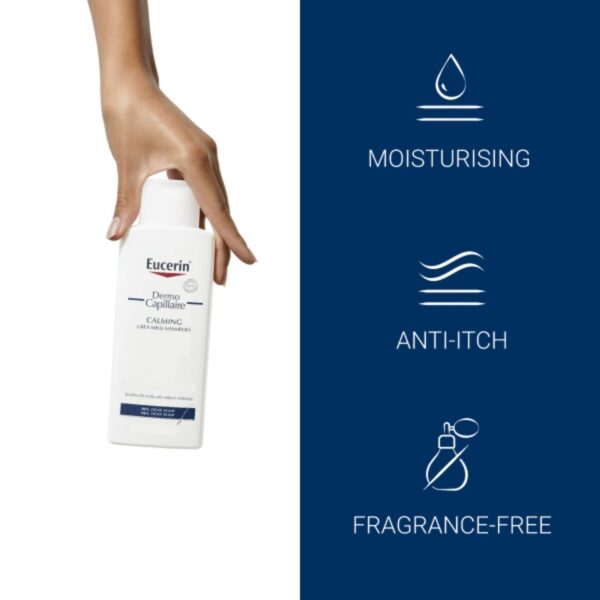 Eucerin DermoCapillaire Calming Urea Shampoo 250ml — изображение 3