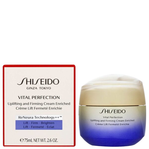 Shiseido Day And Night Creams Vital-Perfection: Uplifting and Firming Cream Enriched 75ml / 2.6 oz. — изображение 3