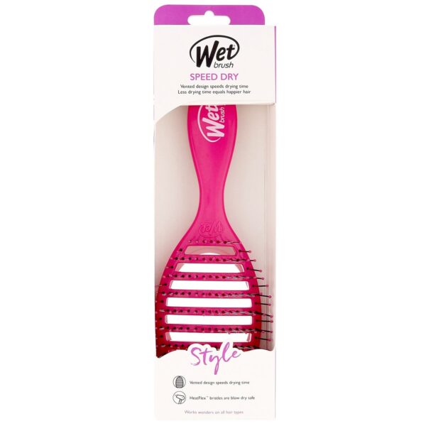 Wet Brush Detangling Speed Dry Solids Brush Pink — изображение 2