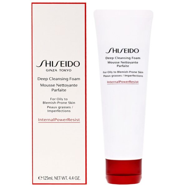 Shiseido Cleansers & Makeup Removers Deep Cleansing Foam For Oily/Blemish-Prone Skin 125ml / 4.4oz. — изображение 3