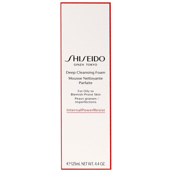 Shiseido Cleansers & Makeup Removers Deep Cleansing Foam For Oily/Blemish-Prone Skin 125ml / 4.4oz. — изображение 2