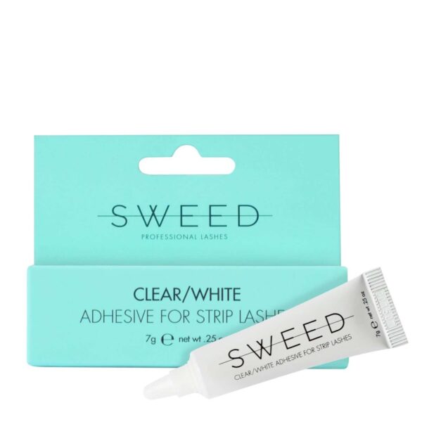 Sweed Lashes Adhesive for Strip Lashes Clear/White 7g — изображение 2