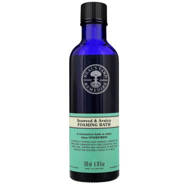 Neal's Yard Remedies Foams, Salts & Oils Seaweed & Arnica Foaming Bath 200ml