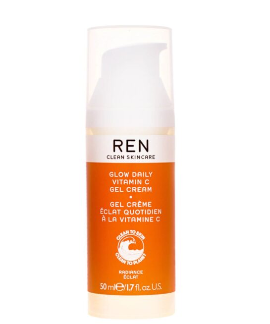 REN Clean Skincare Face Radiance Glow Daily Vitamin C Gel-Cream 50ml / 1.7 fl.oz.