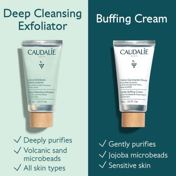 Caudalie Face Gentle Buffing Cream 75ml — изображение 4