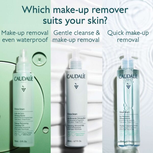 Caudalie Face Vinoclean Makeup Removing Cleansing Oil 150ml — изображение 6