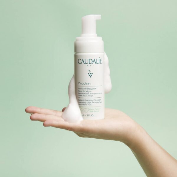 Caudalie Face Vinoclean Instant Foaming Cleanser 150ml — изображение 5