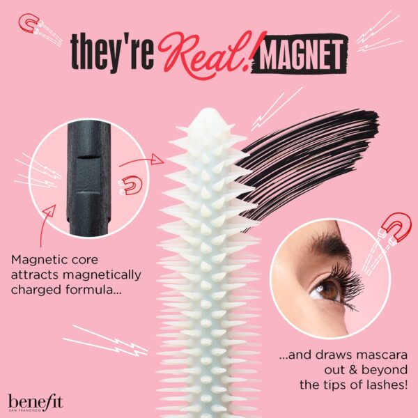 benefit Minis They're Real! Magnet Mascara Black — изображение 4
