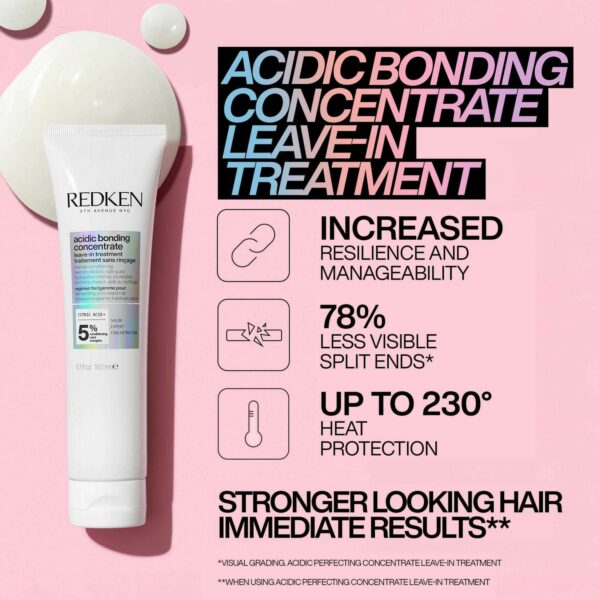 Redken Acidic Bonding Concentrate Leave-In Treatment, Heat Protection 150ml — изображение 2