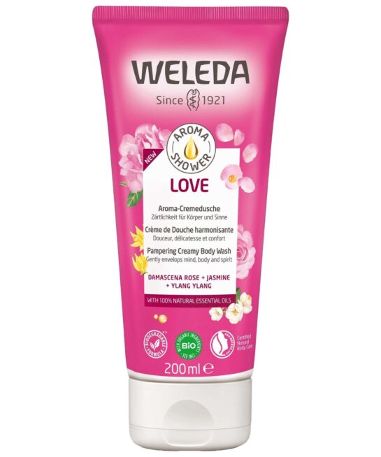 Weleda Love Rose Creamy Body Wash 200ml