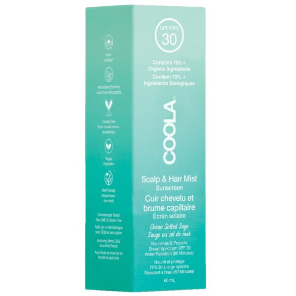 Coola Hair Care Scalp & Hair Mist Sunscreen SPF30 60ml — изображение 2