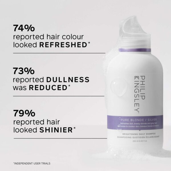 Philip Kingsley Shampoo Pure Blonde/ Silver Brightening Daily 250ml — изображение 2
