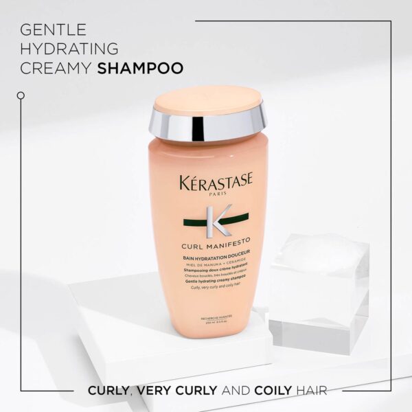 Kérastase Curl Manifesto Bain Hydratation Douceur: Gentle Hydrating Creamy Shampoo System 250ml — изображение 2