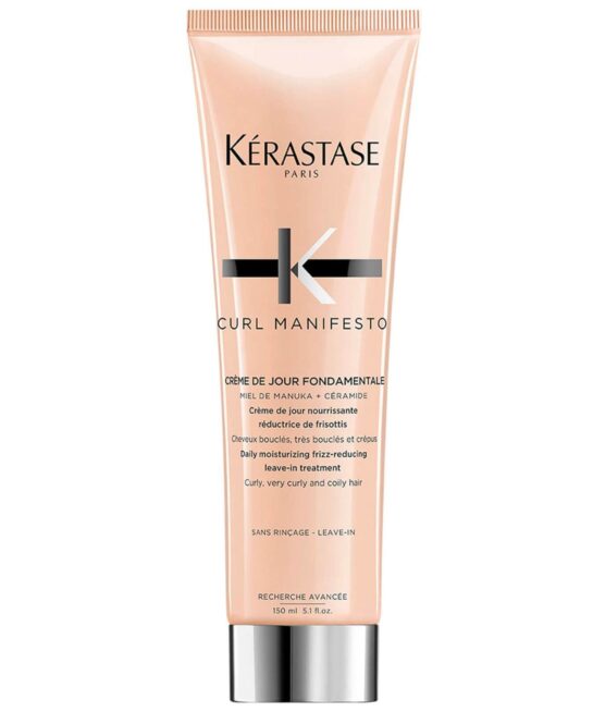 Kérastase Curl Manifesto Crème De Jour Fondamentale: Daily Moisturizing Free-Reducing Leave-In Treatment 150ml
