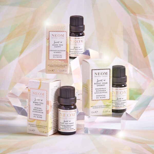 Neom Wellbeing London Scent To Make You Happy Jasmine & Bergamot & Geranium Essential Oil Blend 10ml — изображение 4
