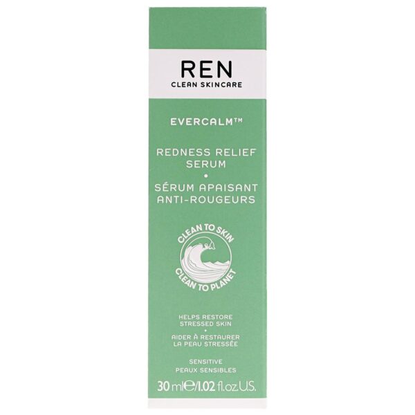 REN Clean Skincare Face Evercalm Redness Relief Serum 30ml / 1.02 fl.oz. — изображение 2
