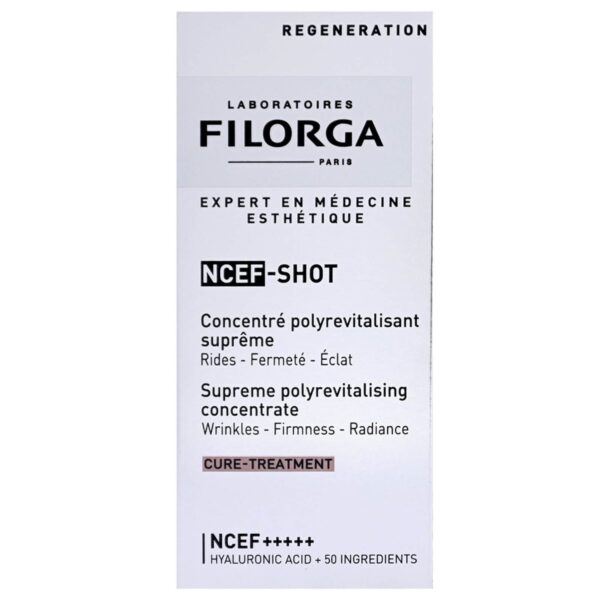 Filorga NCEF-SHOT Supreme Polyrevitalising Concentrate 15ml — изображение 2