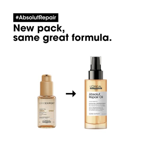 L'Oréal Professionnel SERIE EXPERT Multi-Benefit Leave In Oil Treatment 90ml — изображение 2