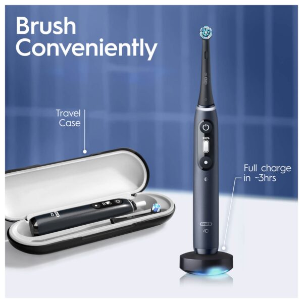 Oral-B iO 7 - Black Electric Toothbrush — изображение 5