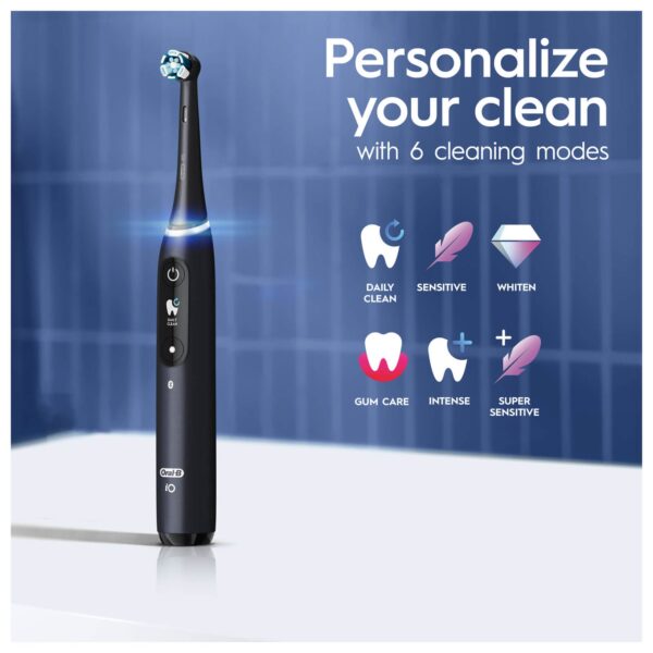 Oral-B iO 8 - Black Electric Toothbrush Limited Edition — изображение 3