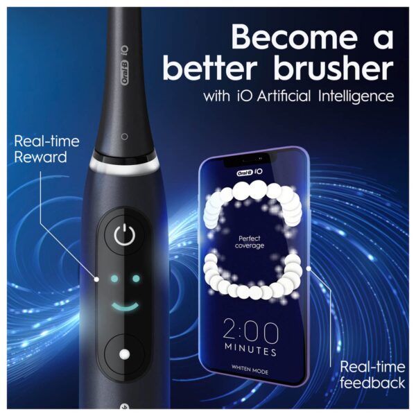 Oral-B iO 8 - Black Electric Toothbrush Limited Edition — изображение 4