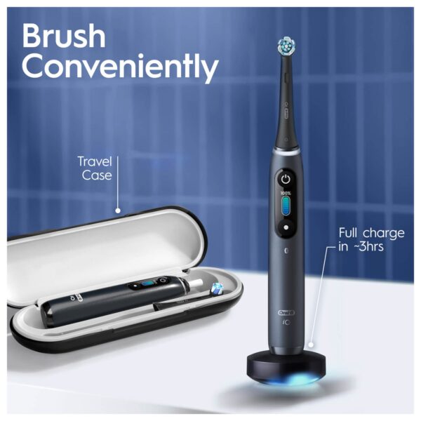 Oral-B iO 8 - Black Electric Toothbrush Limited Edition — изображение 5