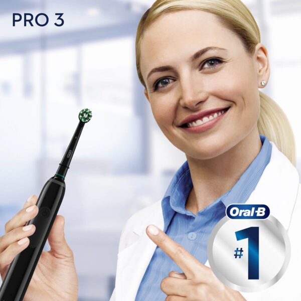 Oral-B Pro 3 - 3900 Duo Pack Black & Pink — изображение 5