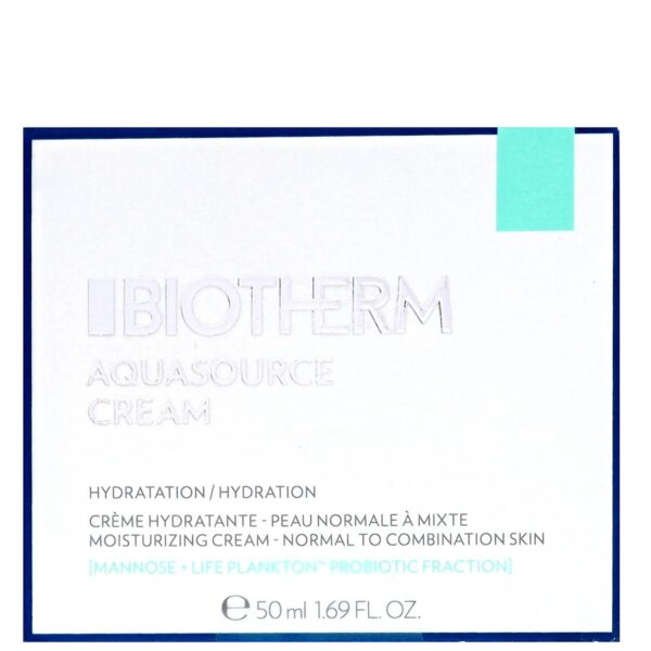 Biotherm Aquasource 48h Continuous Release Hydration Cream Normal/Combination Skin 50ml — изображение 2