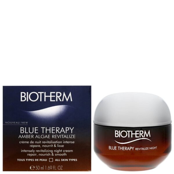 Biotherm Blue Therapy Amber Algae Revitalise Night Cream 50ml — изображение 3