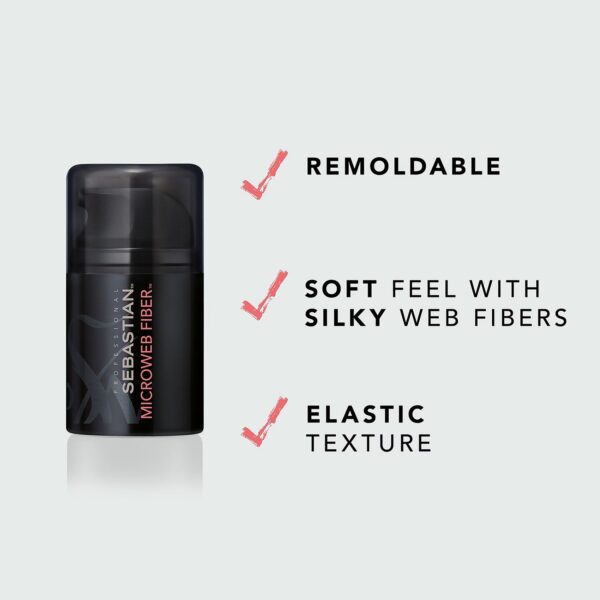 SEBASTIAN PROFESSIONAL Styling Microweb Fiber Hair Texturiser 45ml — изображение 2