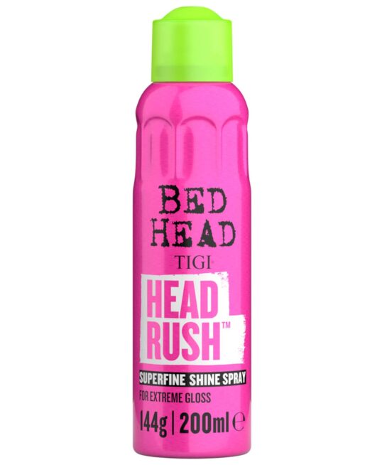 TIGI Bed Head Styling Headrush Shine Spray for Extreme Gloss 200ml