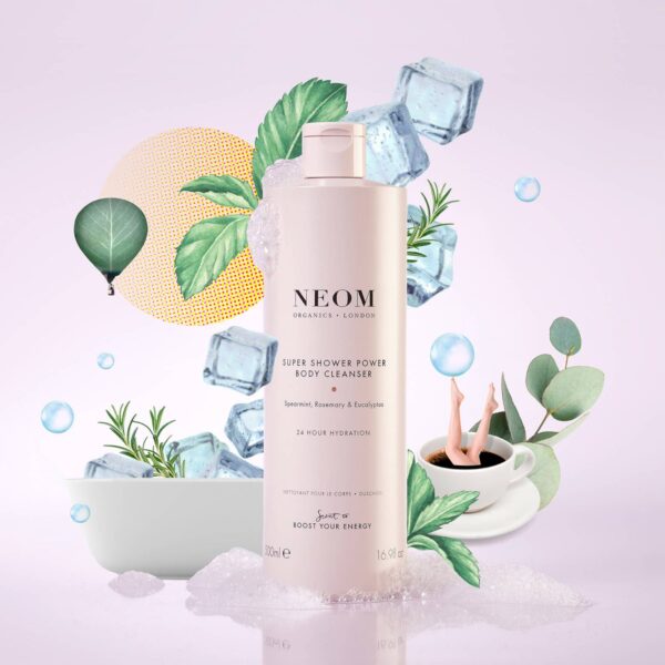 Neom Wellbeing London Scent To Boost Your Energy - Super Shower Power Body Cleanser 500ml — изображение 5