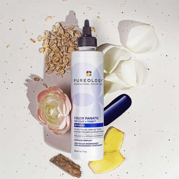 Pureology Color Fanatic Top Coat + Tone Blue 200ml — изображение 5