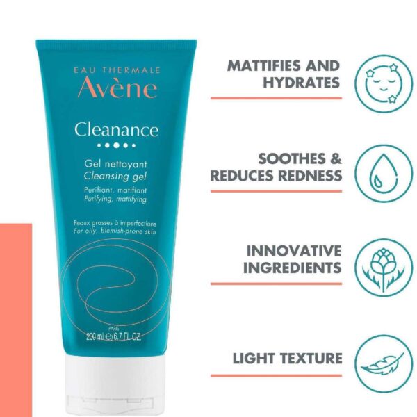 Avène Cleanance: Cleansing Gel 200ml — изображение 2