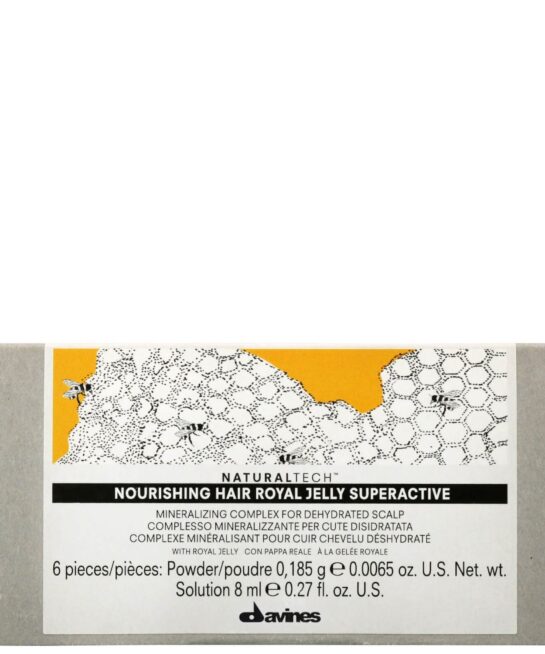 Davines NATURALTECH Nourishing Hair Royal Jelly Superactive 6 x 8ml