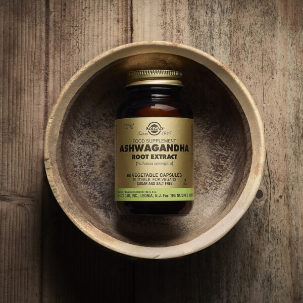 Solgar Botanical & Herb Ashwagandha Root Extract Vegetable Capsules x 60 — изображение 5