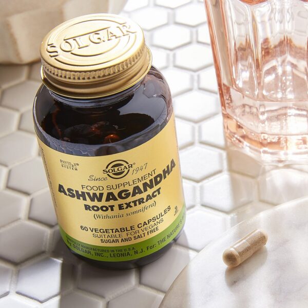 Solgar Botanical & Herb Ashwagandha Root Extract Vegetable Capsules x 60 — изображение 4