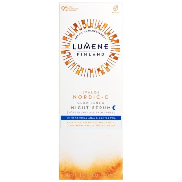 Lumene Nordic C [VALO] Glow Renew Night Serum 30ml — изображение 2
