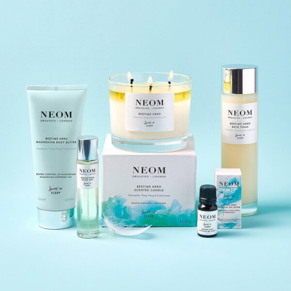 Neom Wellbeing London Scent To Sleep - Bedtime Hero Travel Candle 75g — изображение 4