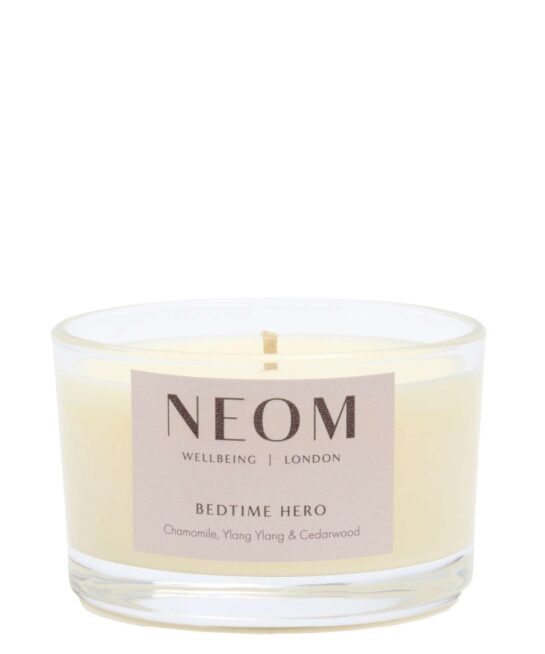 Neom Wellbeing London Scent To Sleep - Bedtime Hero Travel Candle 75g