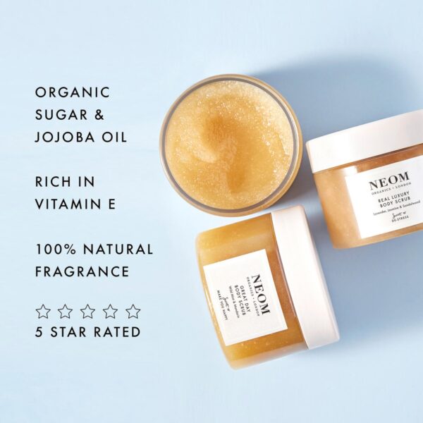 Neom Wellbeing London Scent To De-Stress Real Luxury Scrub 350g — изображение 5