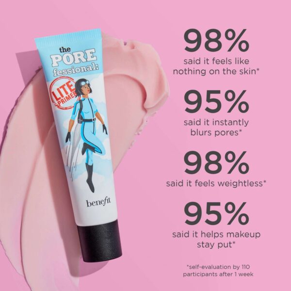 benefit The POREfessional Lite Ultra Lightweight Pore Minimising Face Primer — изображение 6