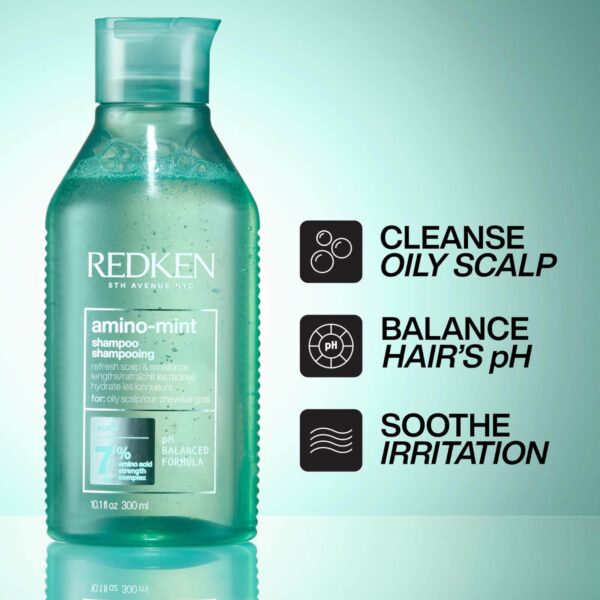 Redken Amino-Mint Shampoo 300ml — изображение 2